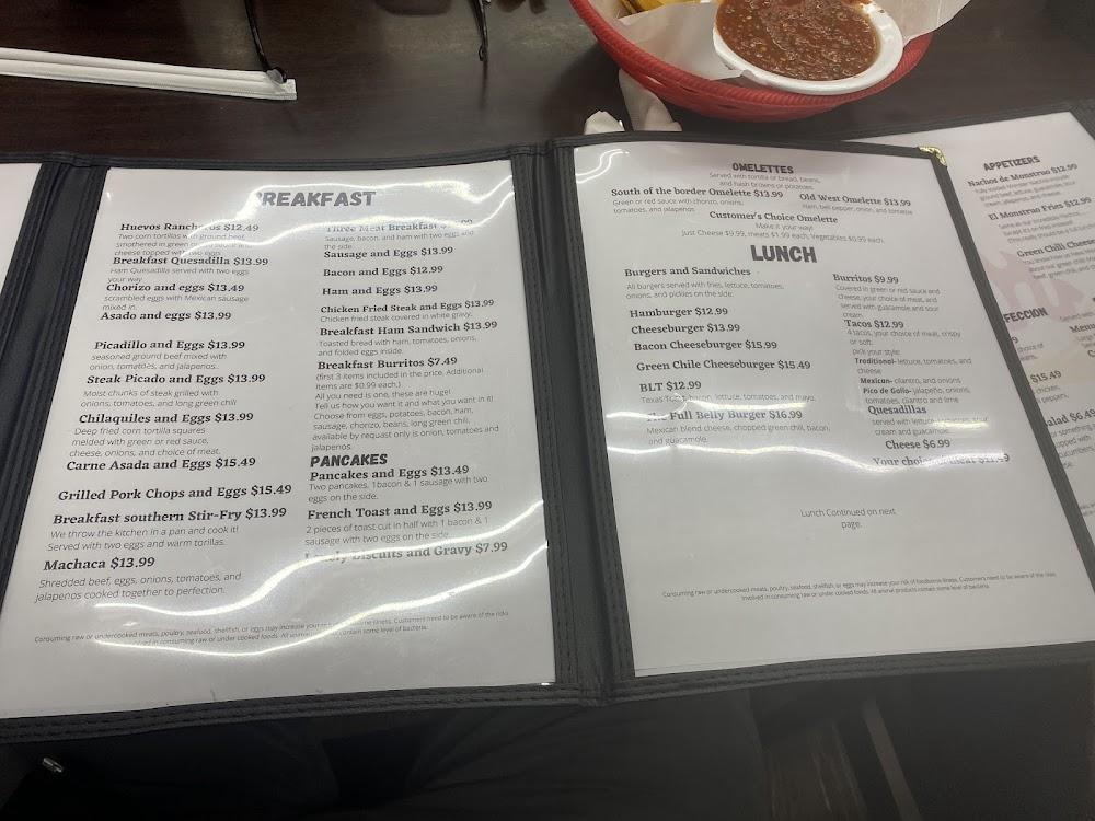 Geli's Cafe Menu image 4